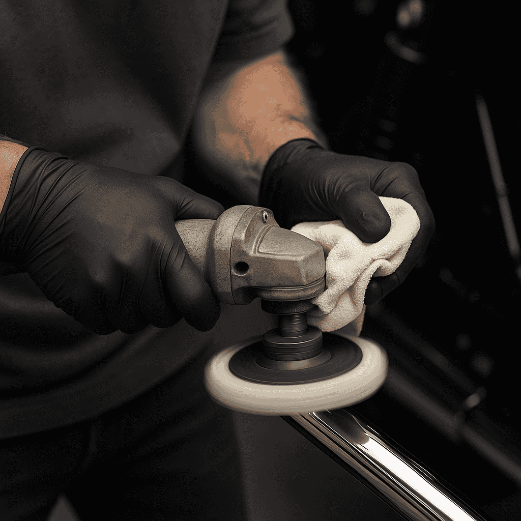 Polering av metall - steg för steg till spegelblank glans