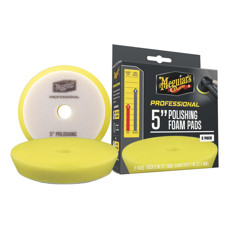 Professional Polishing Foam Pads  6" 2-pack  