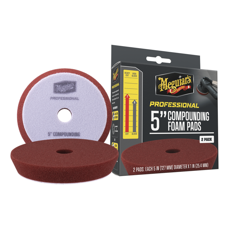 Professional Compound Foam Pads  6" 2-pack  