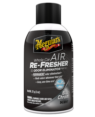 Whole Car Air Re-Fresher Black Chrome