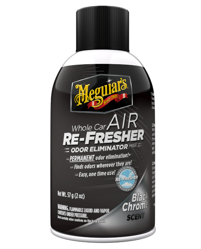 Whole Car Air Re-Fresher Black Chrome