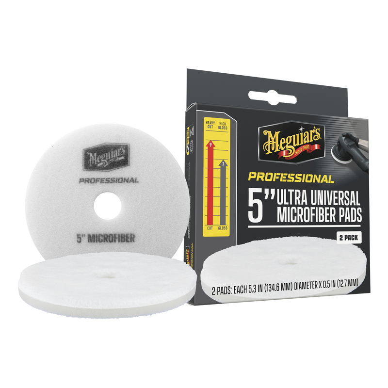 Professional Microfiber Pads  6" 2-pack