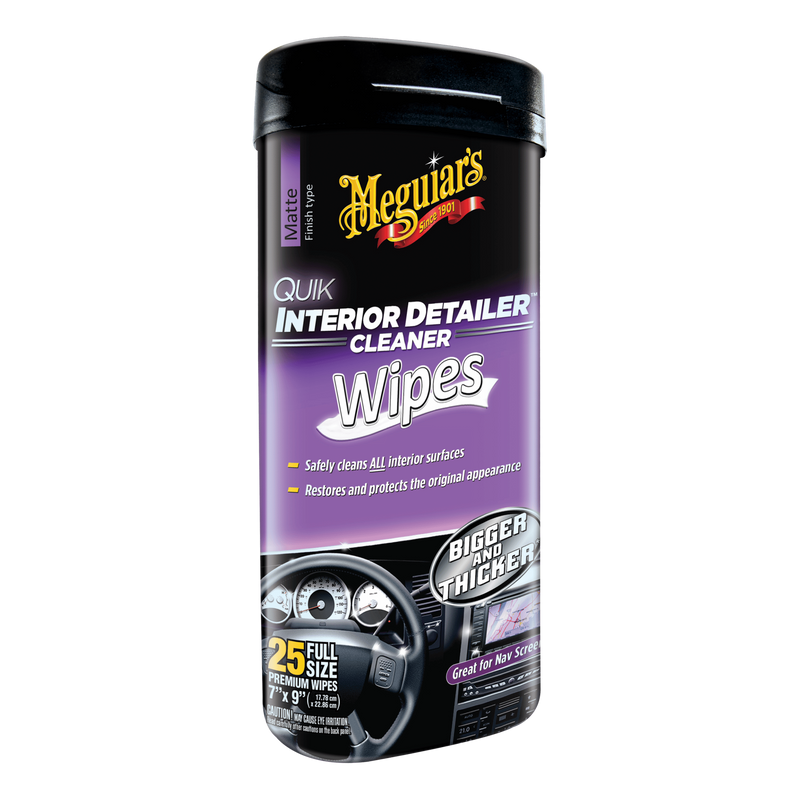Quik Interior Detailer Wipes
