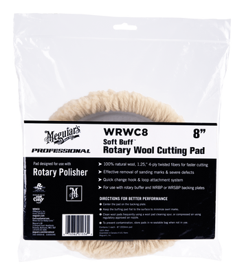 Soft Buff Cutting Pad 8"