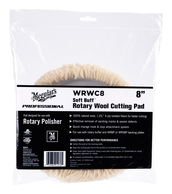 Soft Buff Cutting Pad 8"