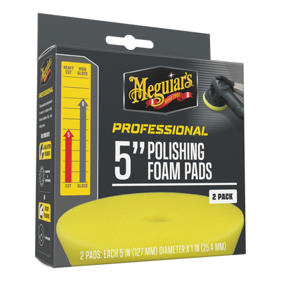 Professional Polishing Foam Pads  6" 2-pack  