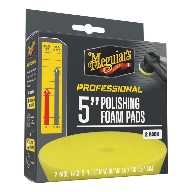 Professional Polishing Foam Pads  6" 2-pack  