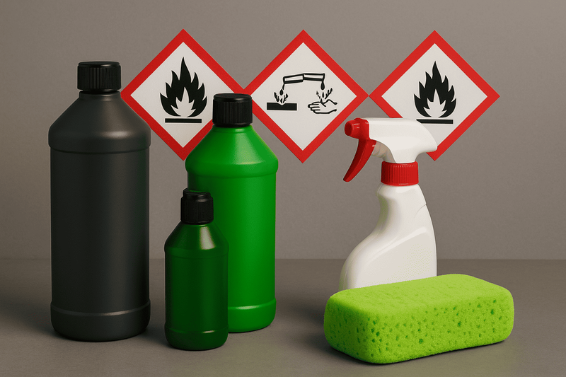 Allt du behöver veta kring kemikalier & rengöringsmedel