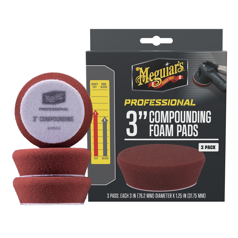 Professional Compound Foam Pads  6" 2-pack  