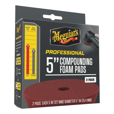Professional Compound Foam Pads  6" 2-pack  