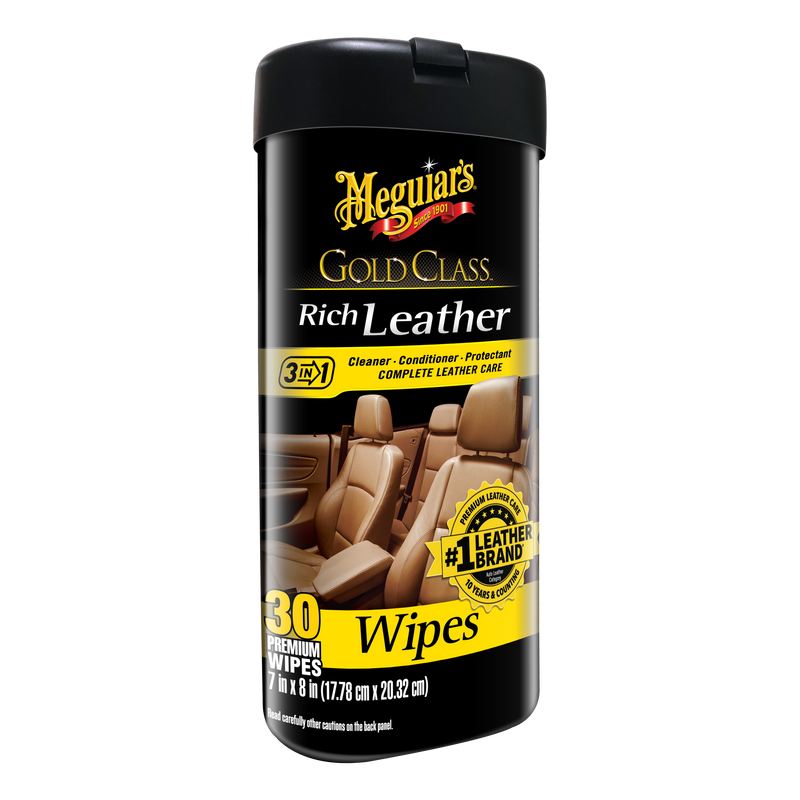 Gold Class Rich Leather Wipes