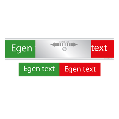 Beställ skylten med egen text