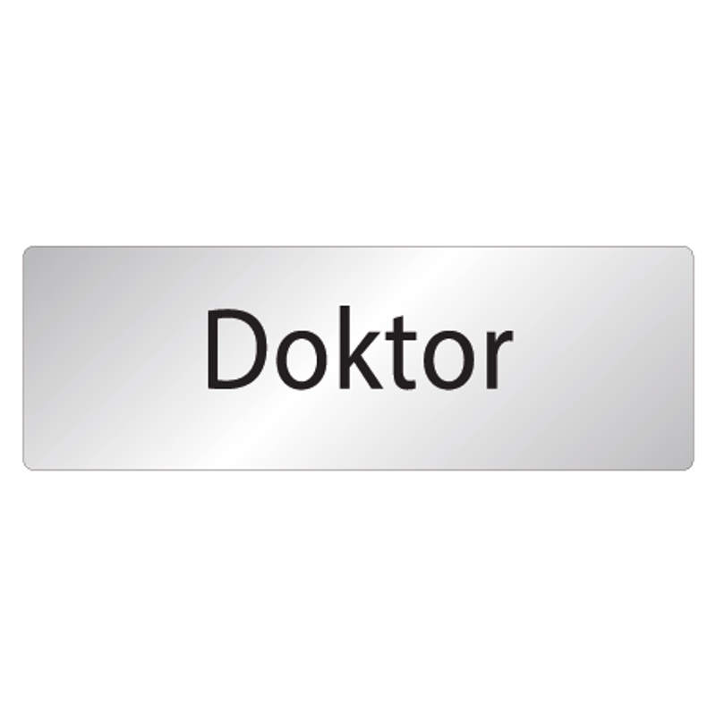 Skylt Doktor