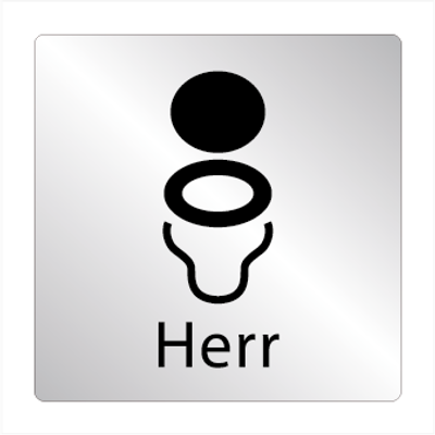 Skylt WC herr