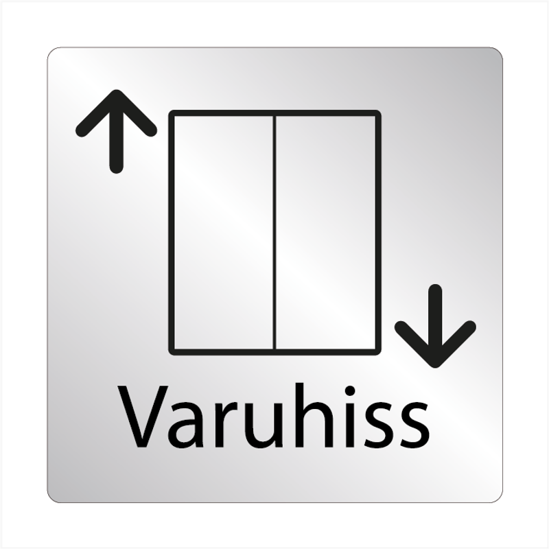 Skylt Varuhiss
