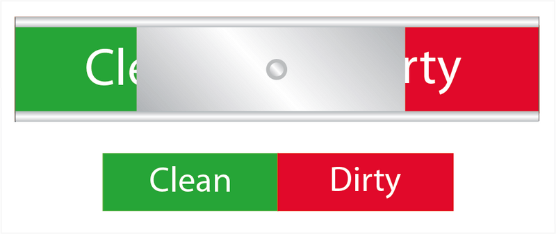 Skylt Clean Sign for dishwasher