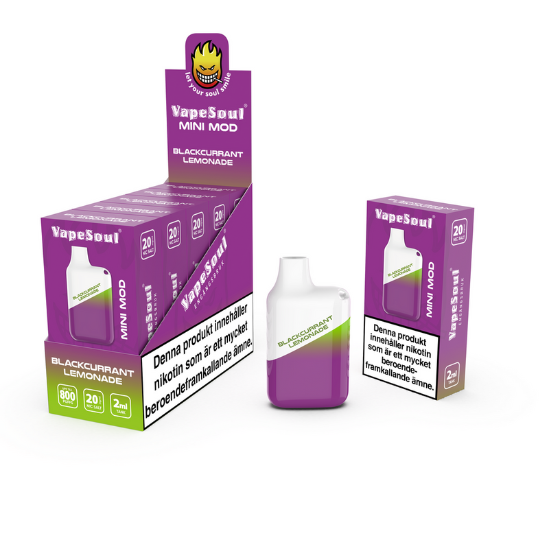 VapeSoul Blackcurrant Lemonade Mini Mod