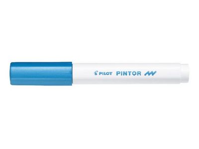 Märkpenna PILOT Pintor F metallic blå