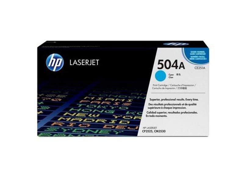 Toner HP CE251A 504A 7K cyan