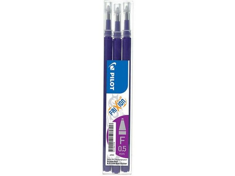 Refill PILOT Frixion 0,5mm violett 3/fp