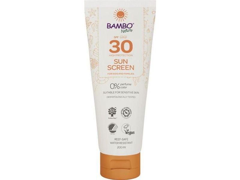 Solskyddskräm BAMBO SPF30 200ml