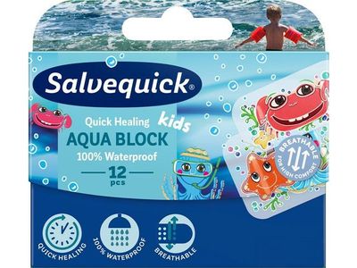Plåster Aqua Block Kids 12/fp