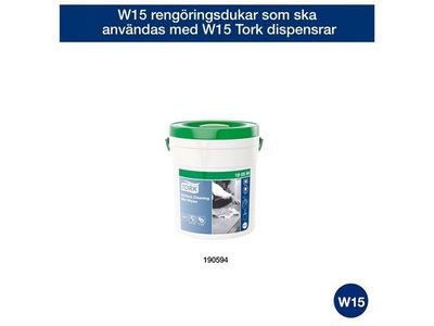 Refill TORK våtduk Pre W15 Yta 58/fp