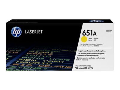 Toner HP CE342A 651A 16K gul