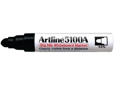 Whiteboardpenna ARTLINE 5100A rund svart