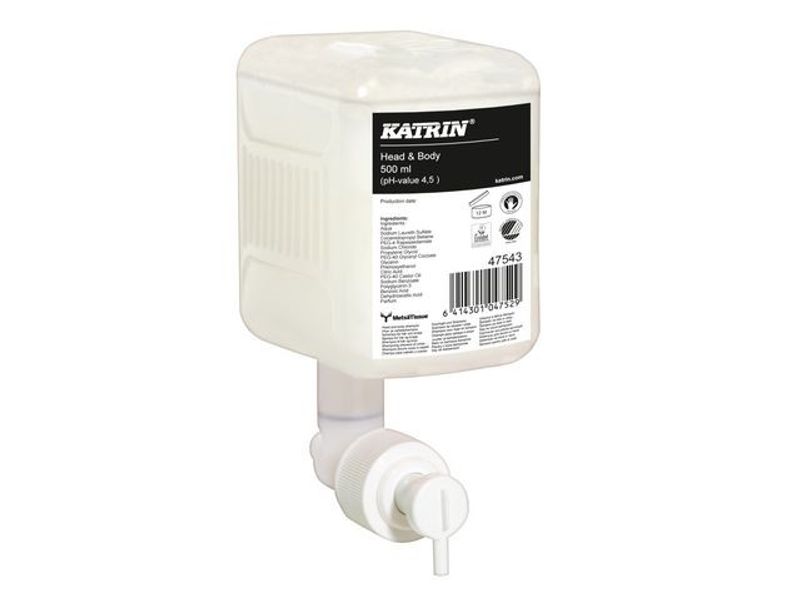 Duschtvål KATRIN Head & Body 500ml