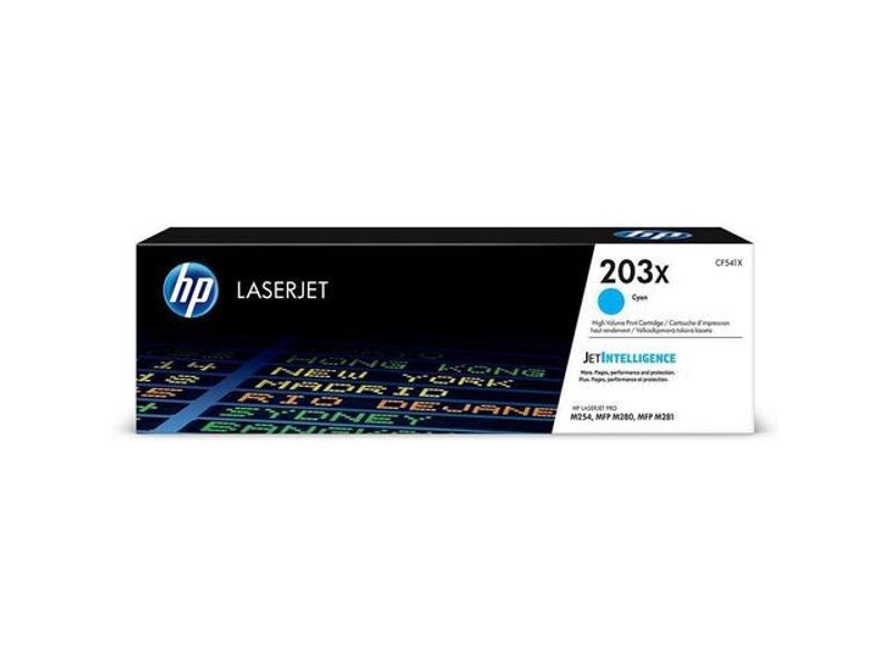 Toner HP CF541X 203X 2,5K cyan