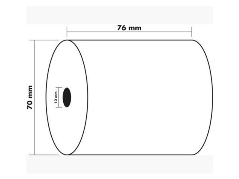 Kvittorulle Kopia 76x70x12mm