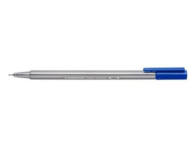 Fineliner STAEDTLER triplus blå