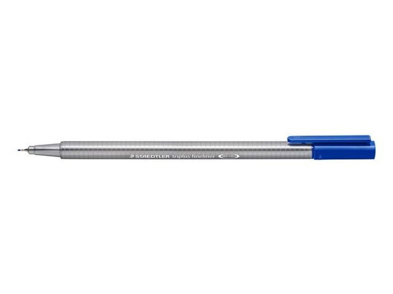 Fineliner STAEDTLER triplus blå