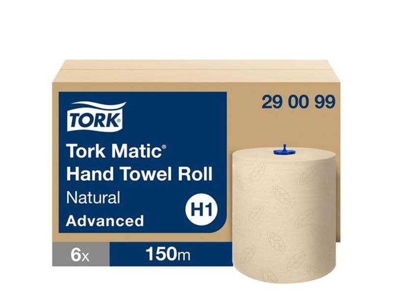 Handduk TORK Adv H1 natur 150m