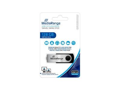 USB-Minne MEDIARANGE USB 2.0 128GB