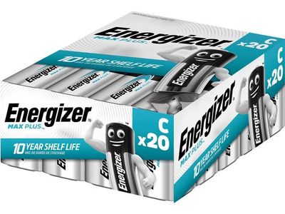 Batteri ENERGIZER Max Plus C 20/fp