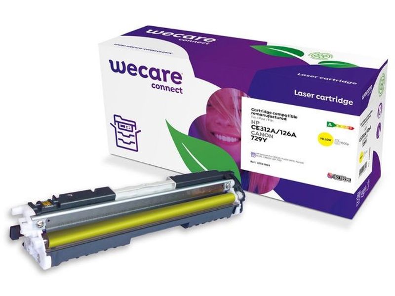 Toner WECARE HP CE312A/729Y 1K gul