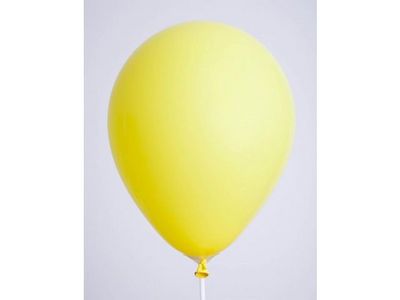 Ballonger 25cm 100/fp gul