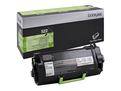 Toner LEXMARK 52D2000 522 8K svart