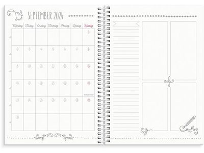 Kalender Doodle A5 24/25