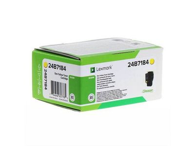 Toner LEXMARK 24B7184 6K gul