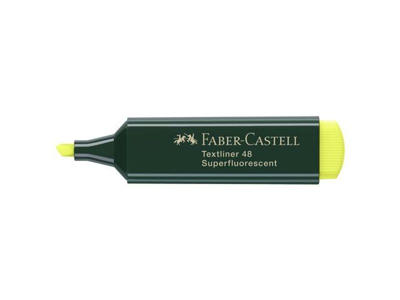 Överstrykningspenna FABER CASTELL Gul