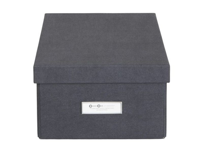 Förvaringsbox BIGSO Karin svart