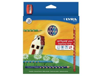Färgpenna LYRA Groove Slim 24/fp