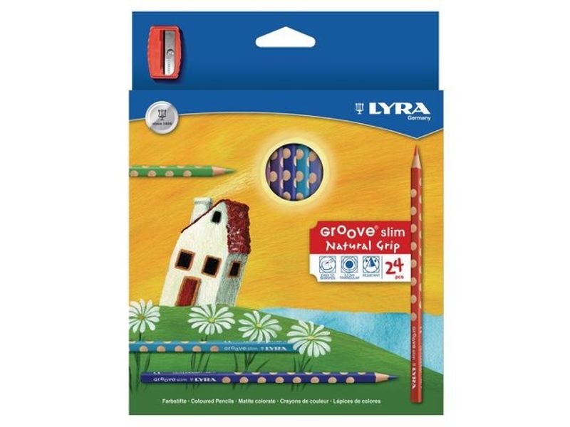 Färgpenna LYRA Groove Slim 24/fp