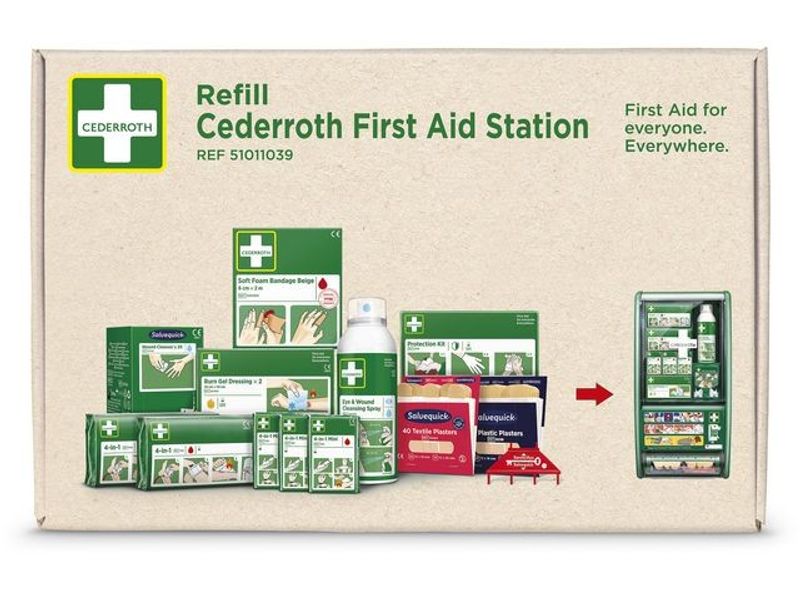 Refill CEDERROTH First Aid Station