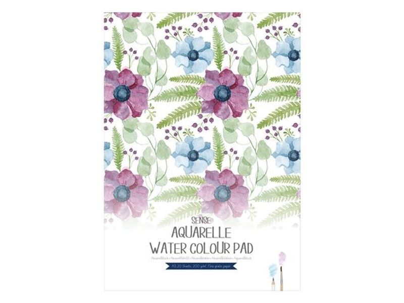 Akvarellblock pad A3 200g 20blad