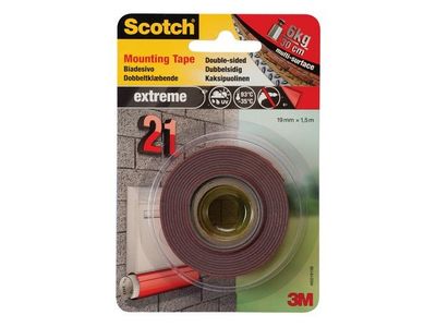 Monteringstejp SCOTCH super 1,5mx19mm