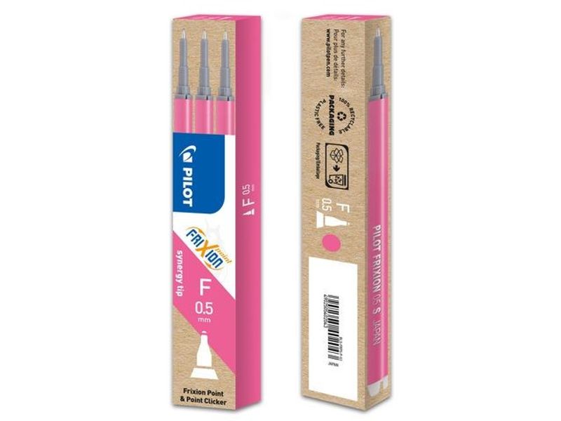 Refill PILOT Frixion Syner 0,5 rosa 3/fp